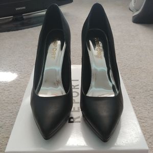 Women's black stilettos